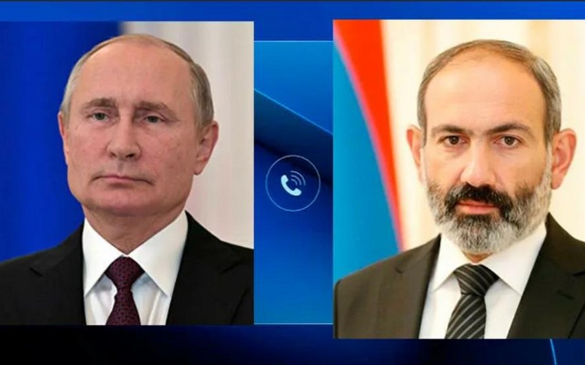 Paşinyan Putinə zəng etdi: Qarabağdakı vəziyyətdən danışdılar