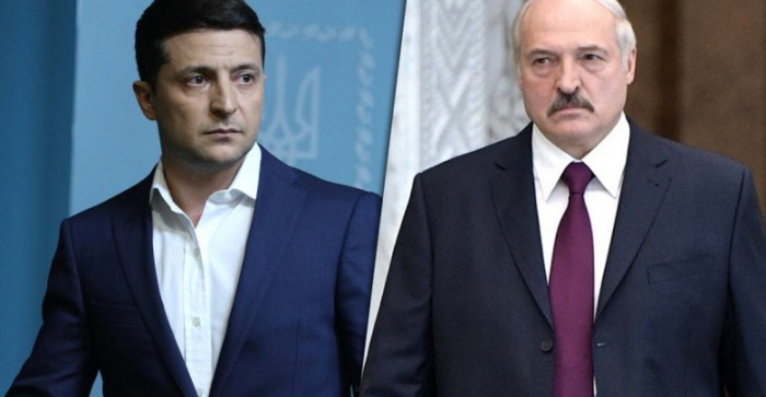 Zelenski Lukaşenko ilə telefonla danışdı