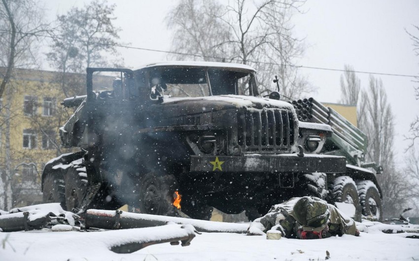 Ukraynada rusiyalı polkovnik döyüş zamanı öldürüldü - FOTO