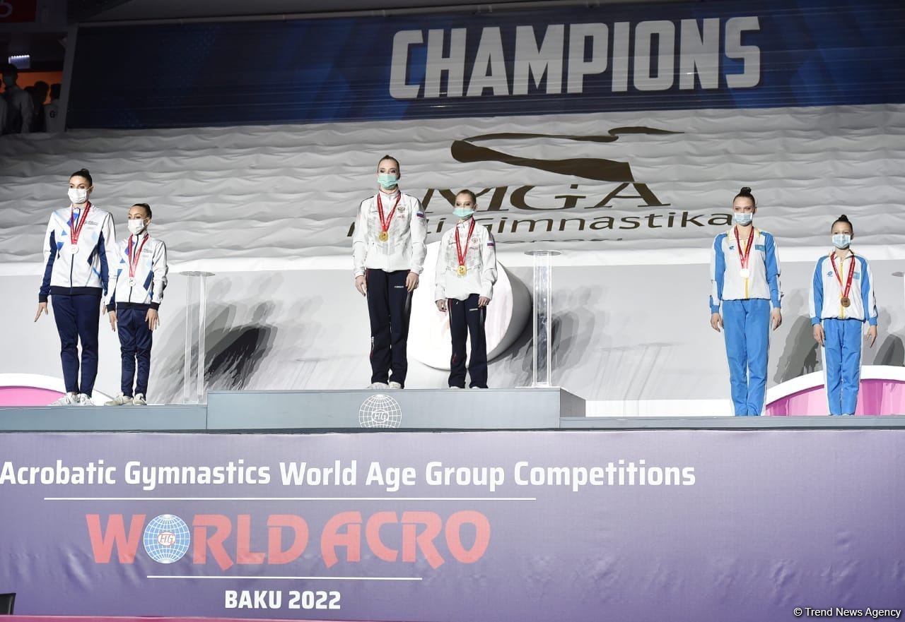 Milli Gimnastika Arenasında qaliblər mükafatlandırıldı – FOTO