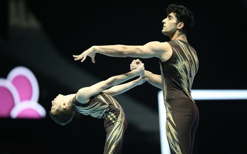 Azərbaycanlı duetdən Bakıdakı dünya çempionatında bürünc medal 