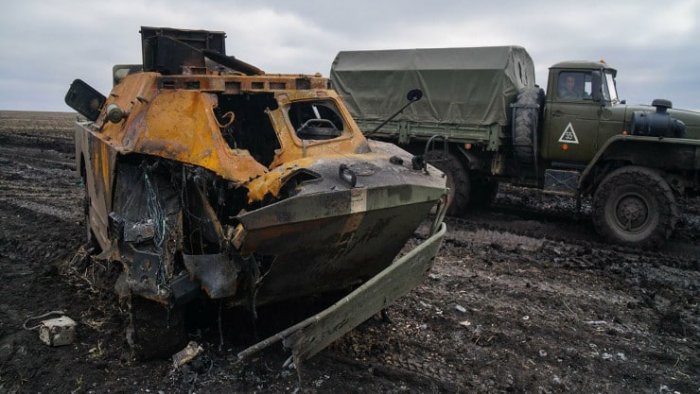 Ukraynada məhv edilən hərbi texnika sayı açıqlandı - VİDEO