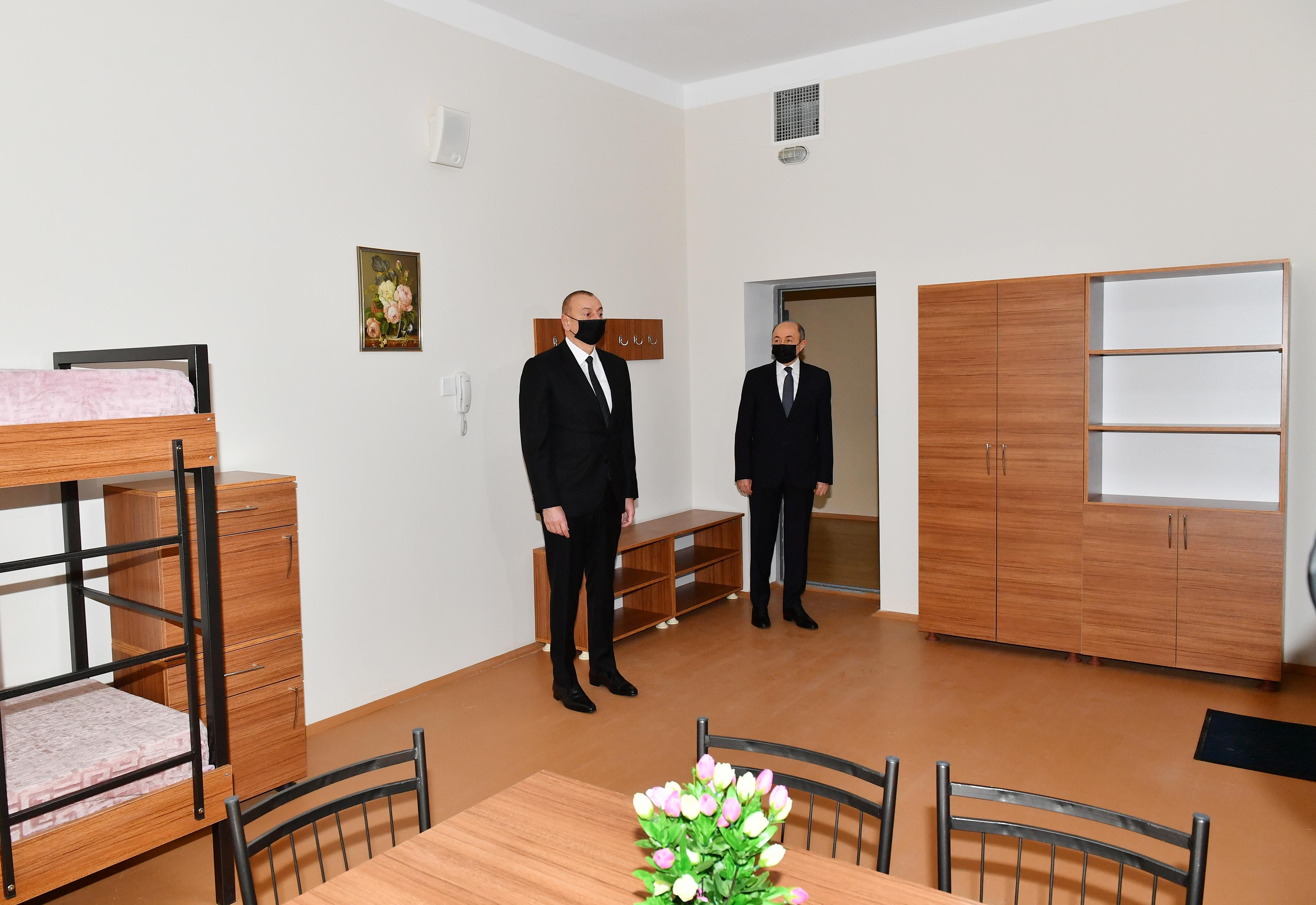 Prezident yeni inşa edilən penitensiar müəssisələrə baş çəkdi – FOTO