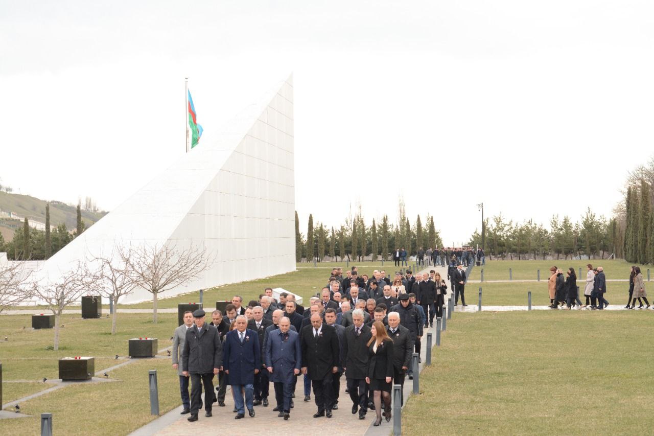 Quba Soyqırımı Memorial Kompleksini bu gün 5 mindən çox insan ziyarət edəcək - FOTO