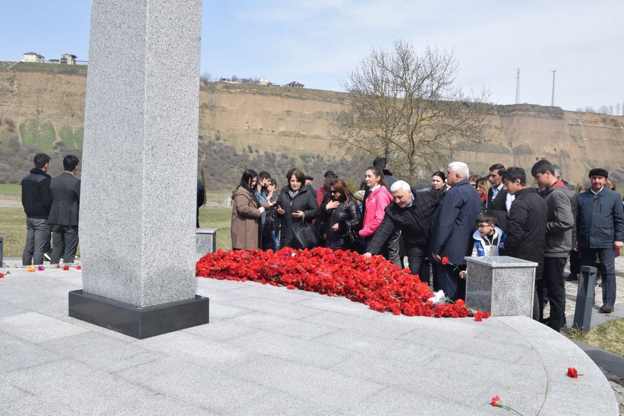 Quba Soyqırımı Memorial Kompleksini 15 minə yaxın insan ziyarət edib - FOTO