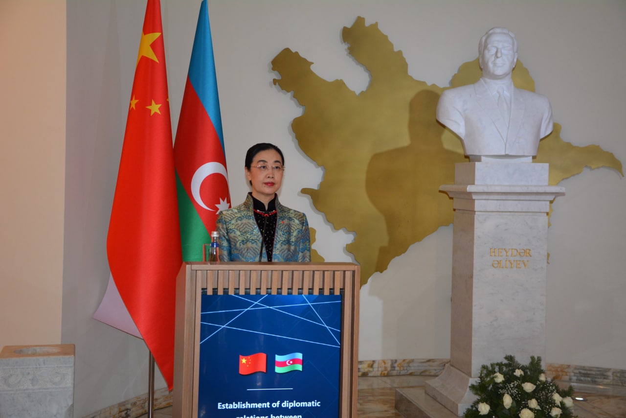 Azərbaycan-Çin diplomatik münasibətlərinin 30 illiyi qeyd edildi - FOTO