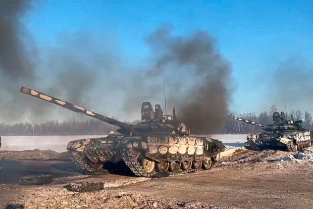 Mariupolda rus tankları belə məhv edildi – VİDEO