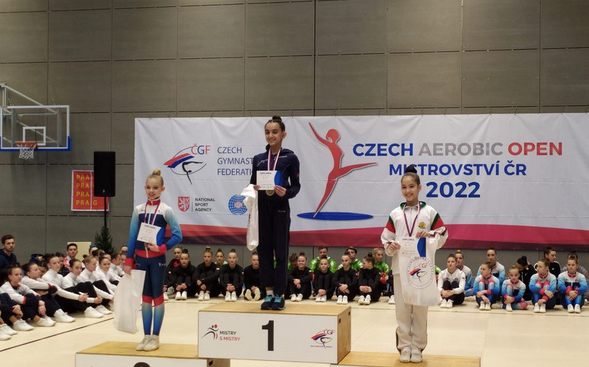 Azərbaycan gimnastları Çexiyada 7 medal qazandı