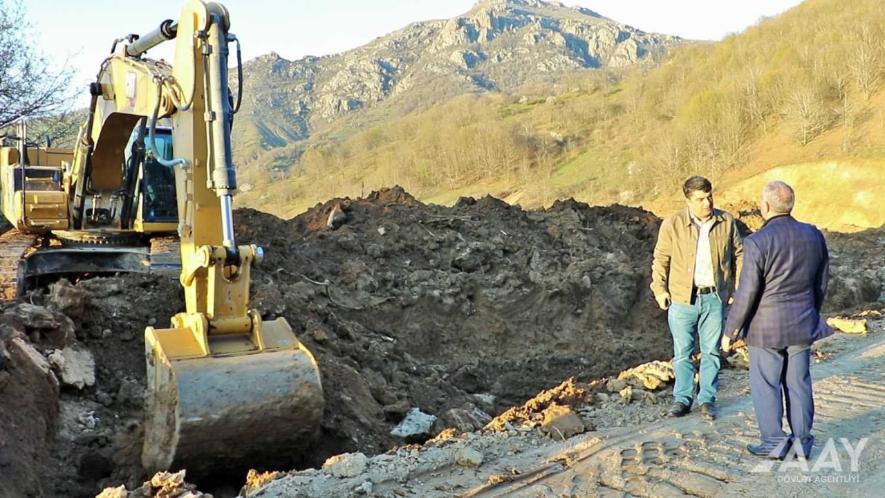 Murovdağ tunelində nə qədər qazma işləri aparılıb? - FOTO/VİDEO