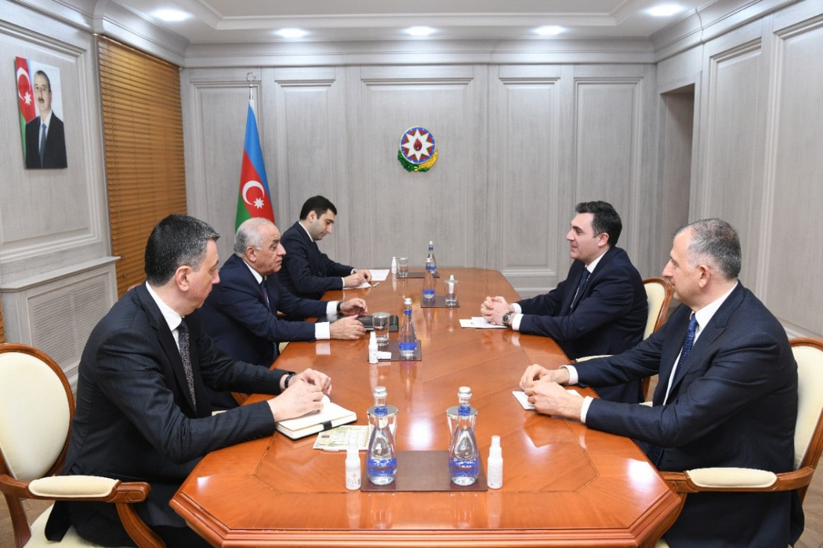 Baş nazir Gürcüstanın xarici işlər naziri ilə görüşdü