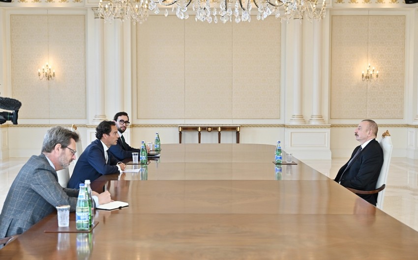 İlham Əliyev NATO Baş katibinin xüsusi nümayəndəsi ilə görüşdü - YENİLƏNİB/FOTO