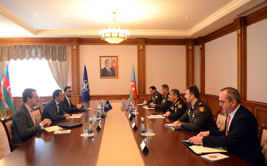 Zakir Həsənov NATO-nun Qafqaz və Mərkəzi Asiya üzrə xüsusi nümayəndəsi ilə görüşdü