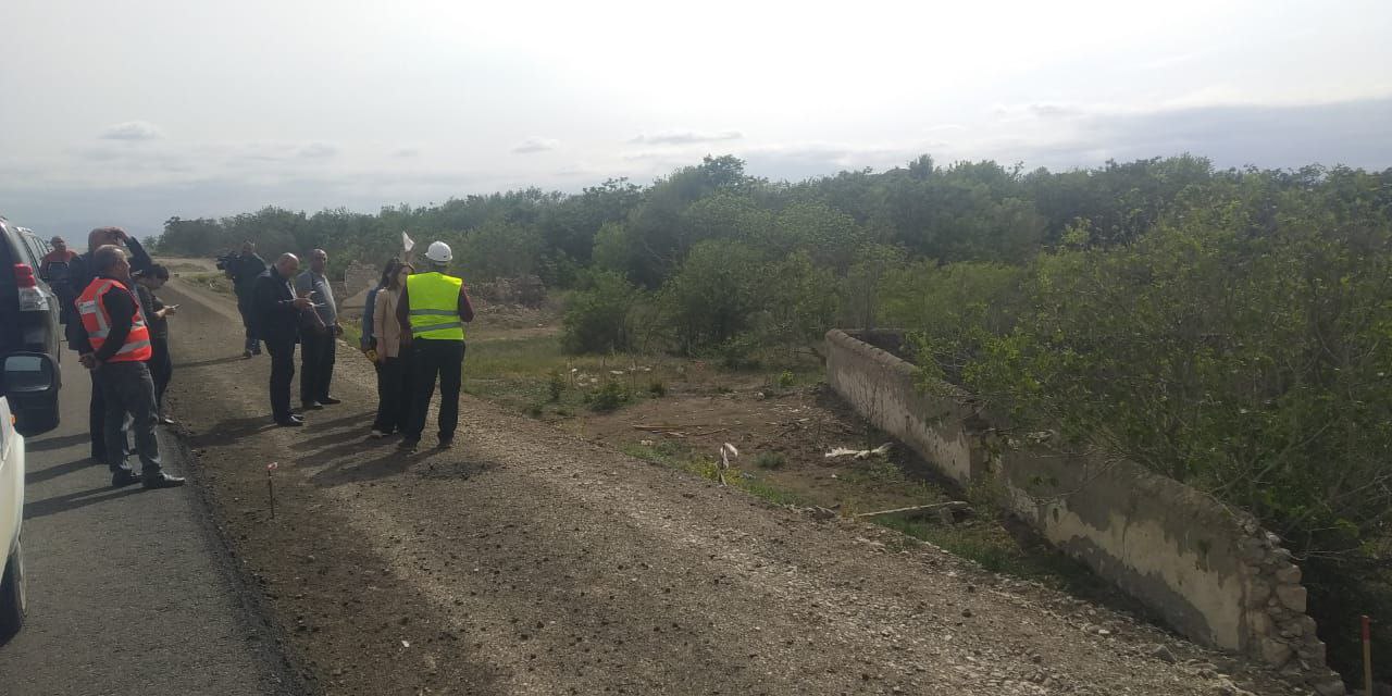 Bərdə-Ağdam dəmiryolu üzrə media-tur başa çatıb - FOTO