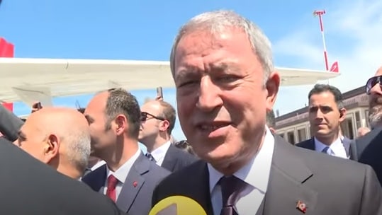 Hulusi Akar Azərbaycana salam göndərdi: 