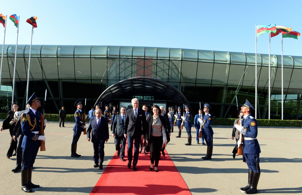 Litva Prezidentinin Azərbaycana rəsmi səfəri başa çatdı - FOTO