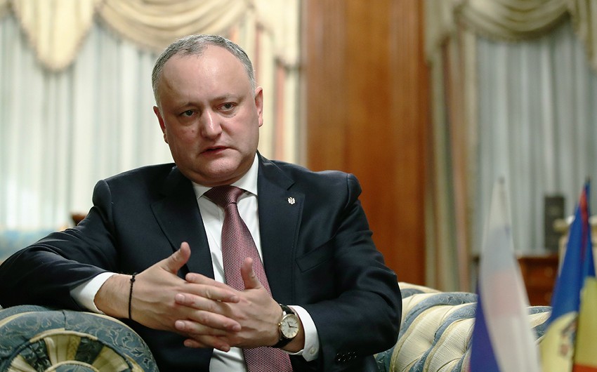 Moldovanın sabiq prezidenti İqor Dodon həbs edildi 