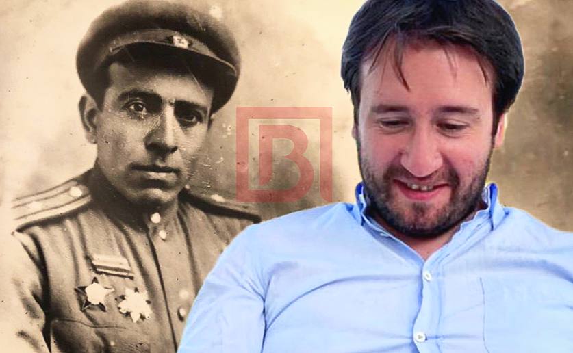 Teymur Rəcəbov ulu babasının hərbi formada FOTOLARINI paylaşdı