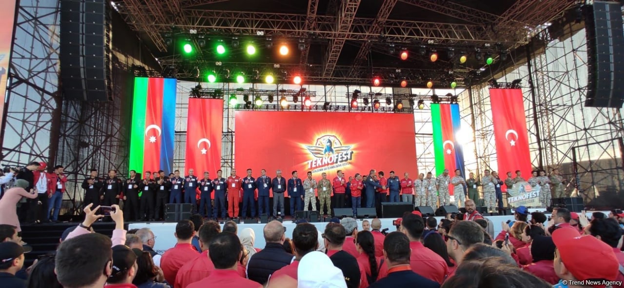 Bakıda TEKNOFEST festivalının bağlanış mərasimi keçirildi - FOTO