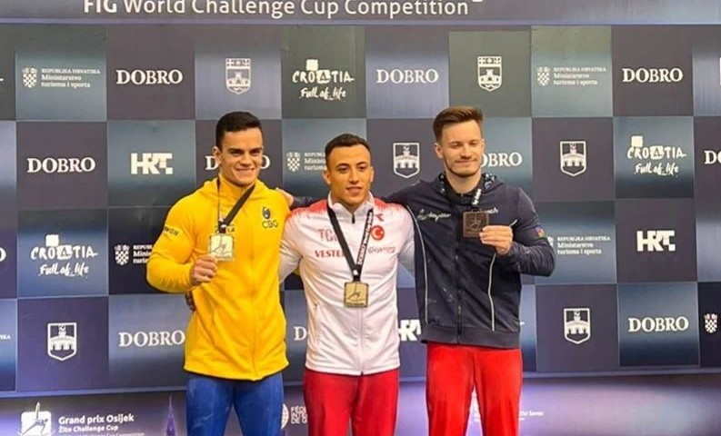 Azərbaycan gimnastları Dünya Kubokunda bürünc medallar qazandı – FOTO