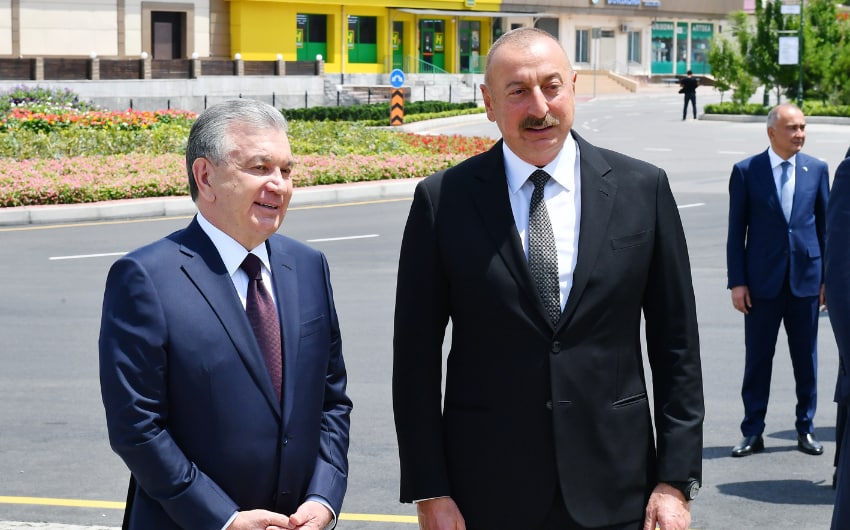 Prezidentlər Daşkənddə “TEXNOPARK” MMC-nin fəaliyyəti ilə tanış oldular - FOTO