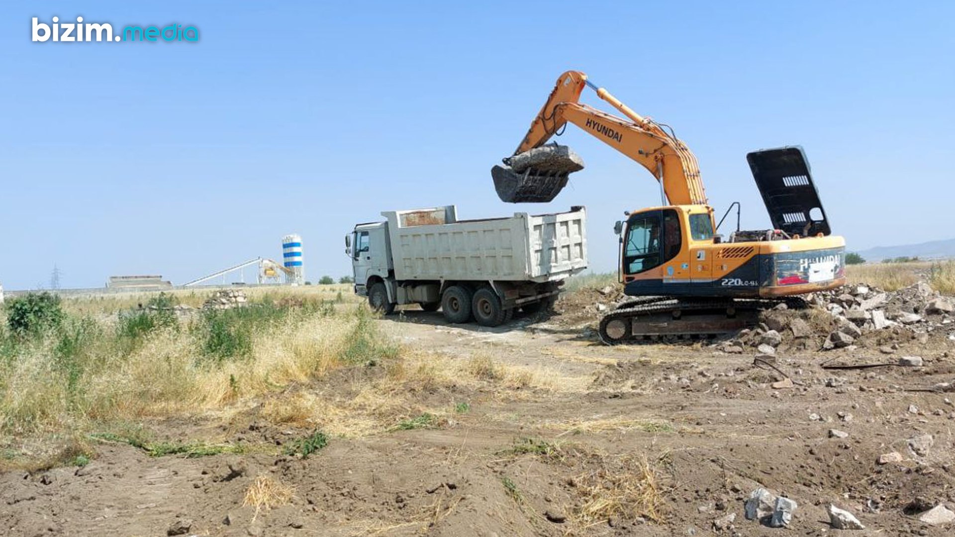 Ağdamda sənaye parkı inşa olunur - FOTO