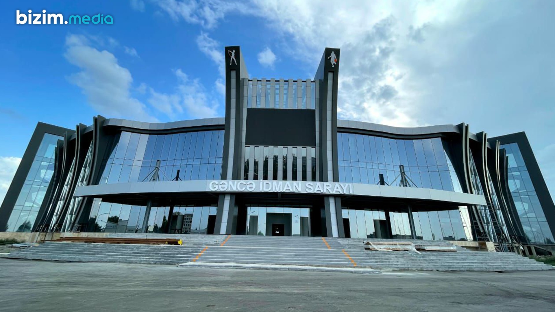 Yeni inşa olunan Gəncə İdman Sarayının GÖRÜNTÜLƏRİ – FOTO  