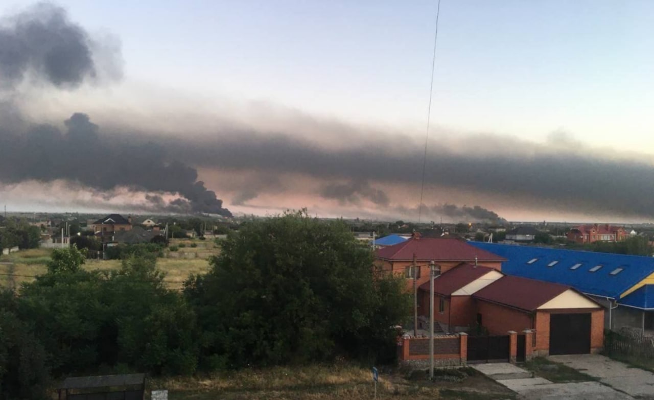 Ukrayna ordusu Melitopol aerodromuna zərbə endirdi – 200 ölü, 300 yaralı var - VİDEO