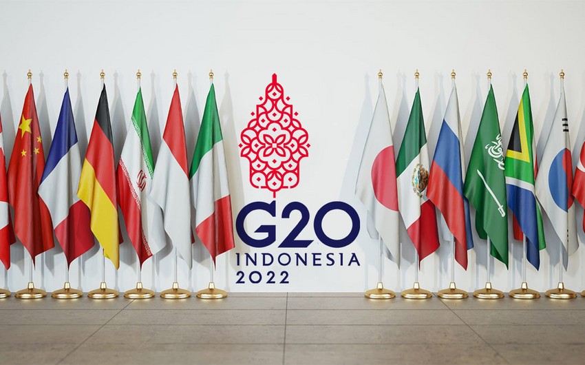 G20 XİN rəhbərləri Balidə toplanır