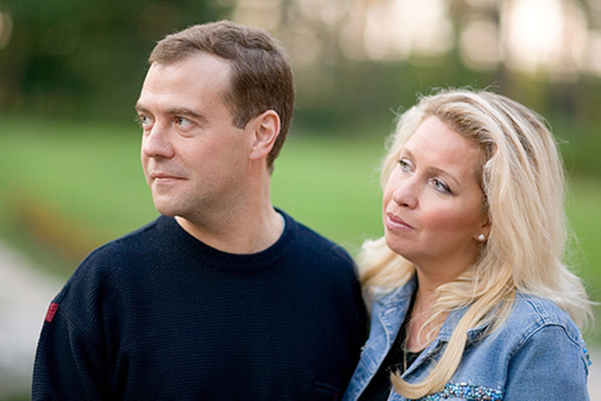 Medvedev həyat yoldaşından boşanma iddialarına aydınlıq gətirdi - VİDEO