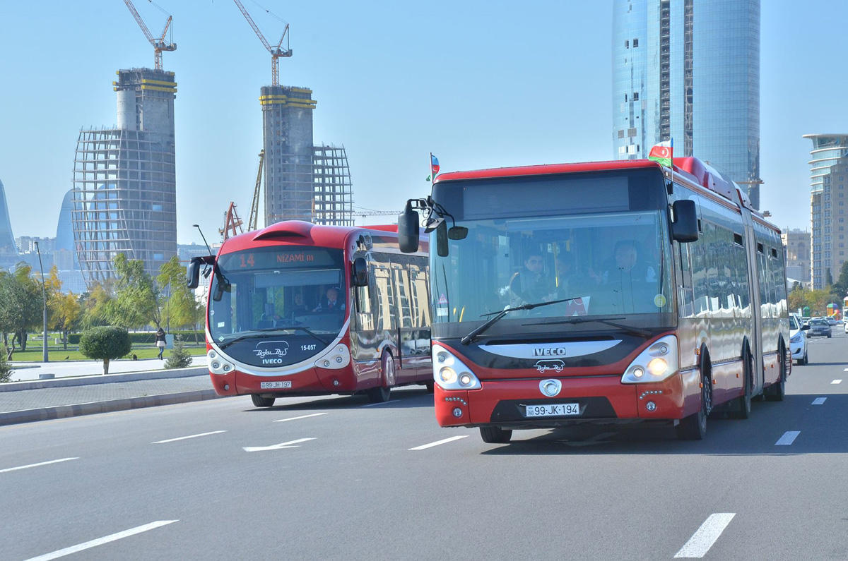 Bakıda avtobusda DAVA - Sürücü yenə sərnişin tərəfindən döyüldü