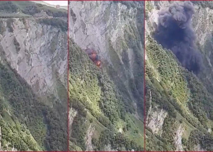 Gürcüstanda helikopter qəzaya uğradı - 8 NƏFƏR ÖLDÜ - YENİLƏNİB/VİDEO