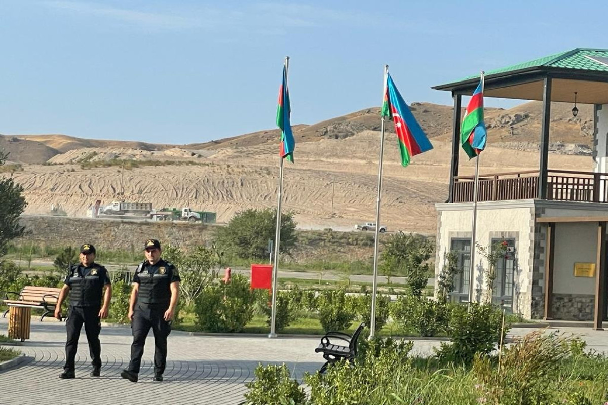 Ağalı kəndində polis sahə məntəqəsi yaradıldı - FOTO 