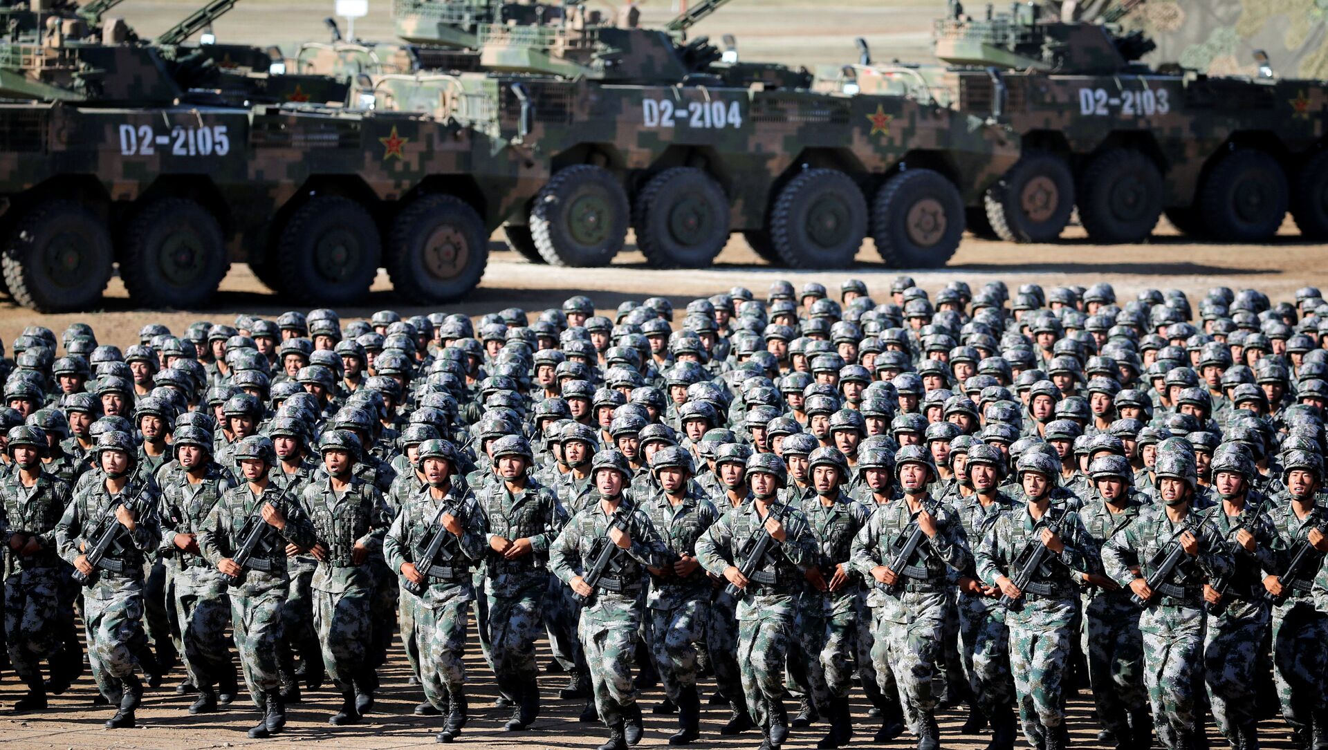 Qorxulan oldu, Çin ordusu BAŞLADI - VİDEO