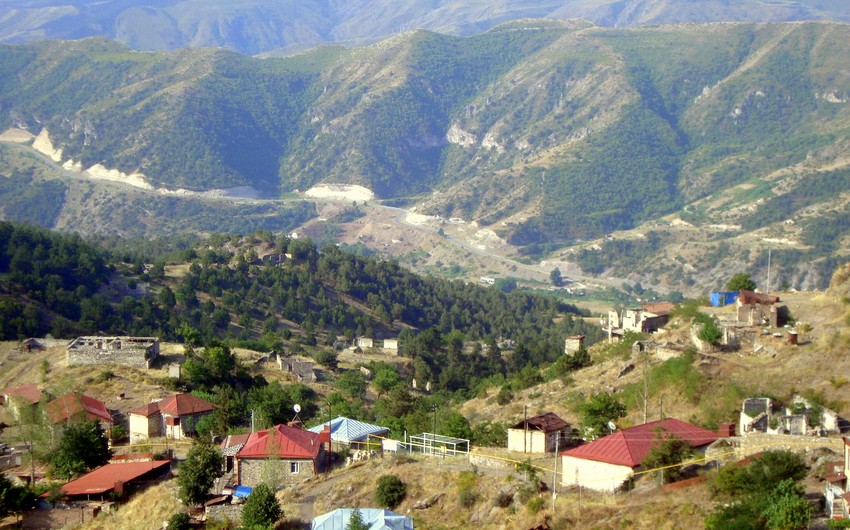 Ermənilər Laçın rayonunda meşələrə od vurdu – VİDEO