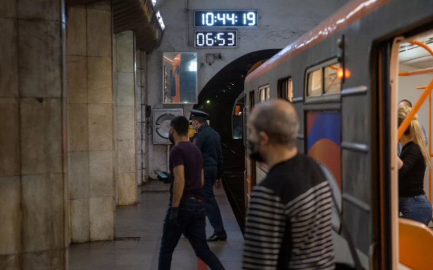 İrəvan metrosunun fəaliyyəti dayandırıldı - Partlayış təhlükəsi var