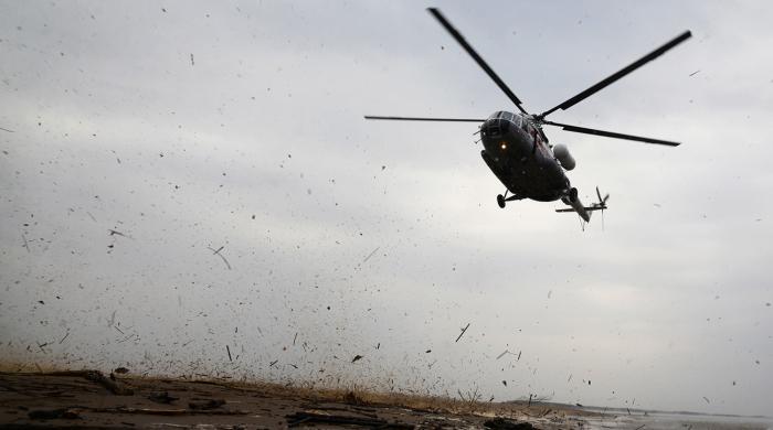 Türkiyədə helikopter qəzaya uğradı - YARALILAR VAR