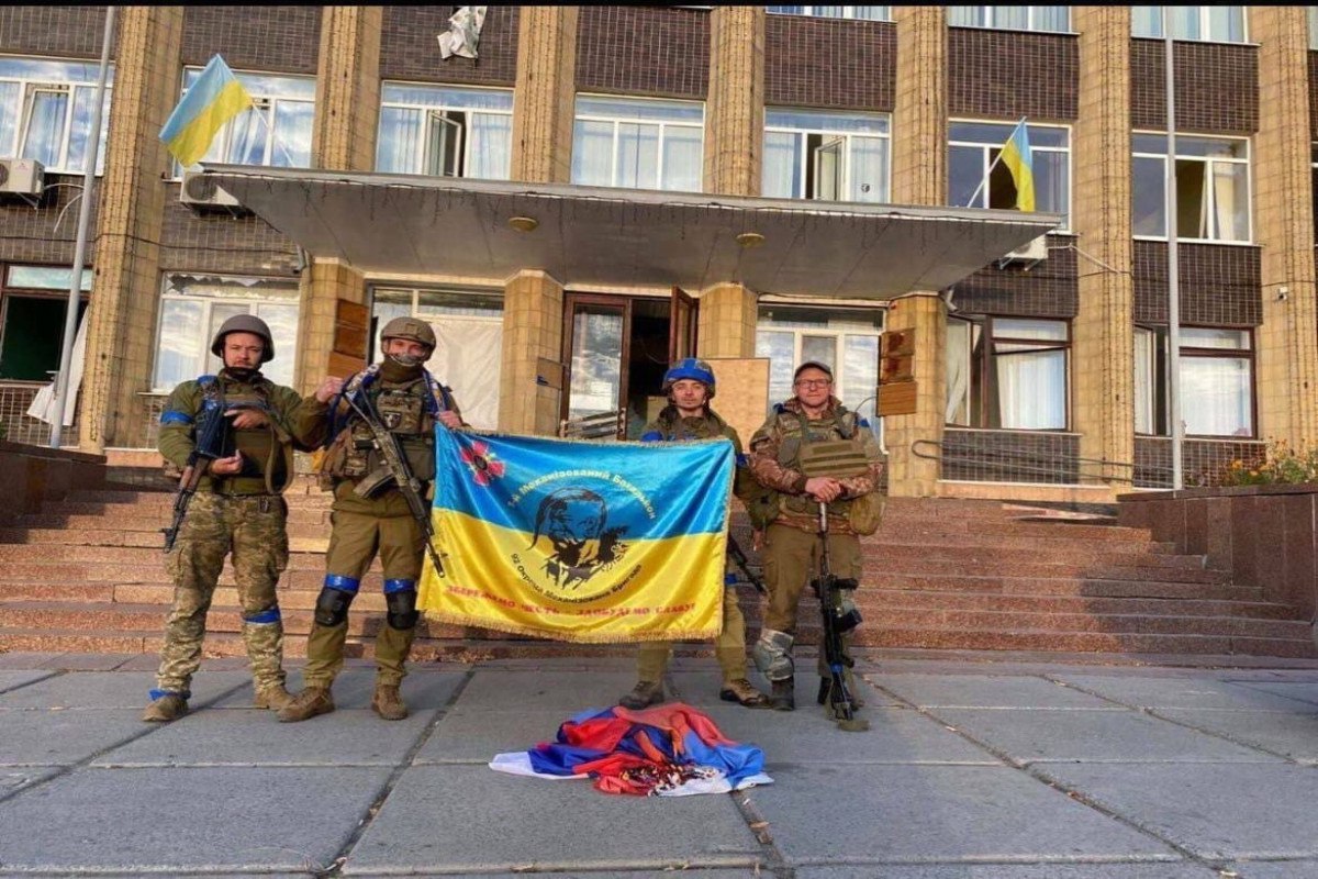 Ukrayna ordusu Xarkov regionunun Kupyansk şəhərini azad etdi – SON DƏQİQƏ