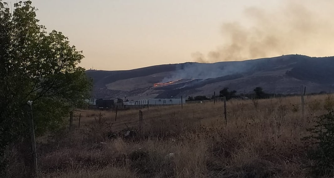 Ermənilər Xocalı istiqamətində meşələri yandırdı - FOTO