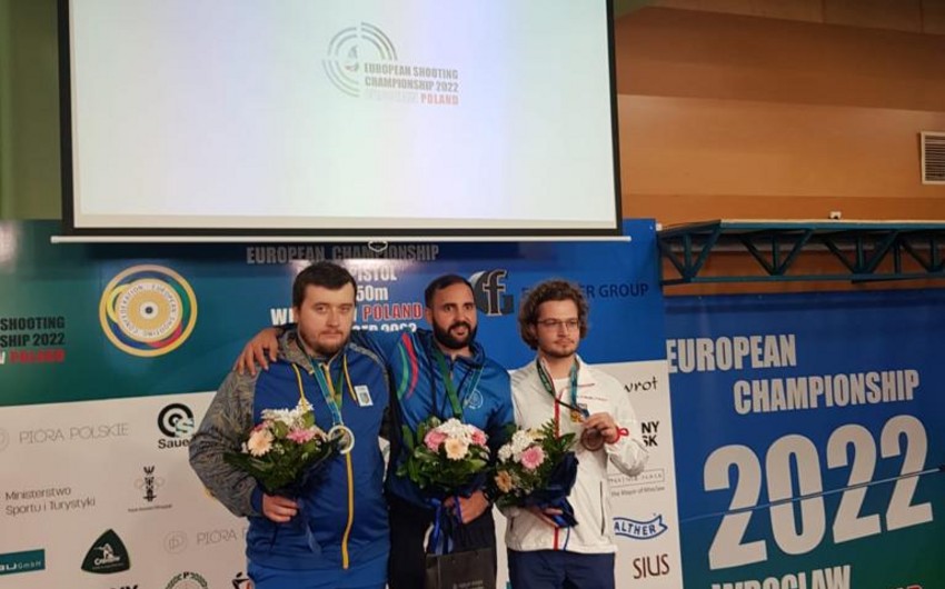 Atıcımız Ruslan Lunyov Avropa çempionu oldu - FOTO