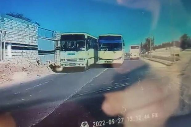 Sərnişin avtobusunu təhlükəli idarə edən sürücü işdən çıxarıldı – YENİLƏNİB - VİDEO 