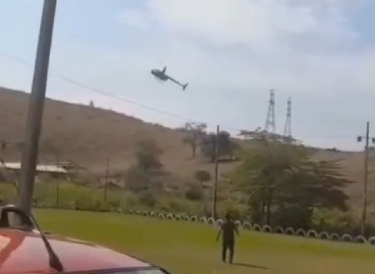 Braziliyada siyasətçilərin olduğu helikopterin QƏZA ANI - VİDEO