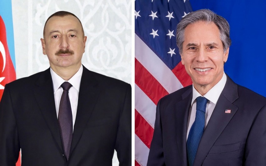 ABŞ Dövlət katibi İlham Əliyevlə bu məsələləri MÜZAKİRƏ ETDİ ABŞ Dövlət katibi İlham Əliyevlə bu məsələləri MÜZAKİRƏ ETDİ