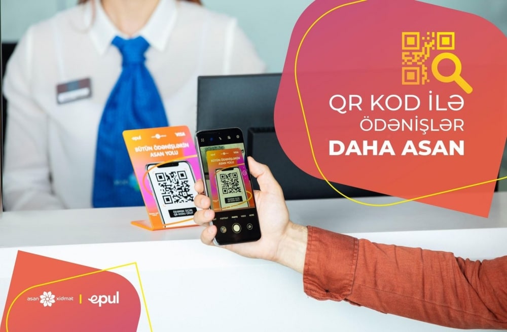 “ASAN xidmət”də ödənişləri QR kodla ÖDƏMƏK İMKANI