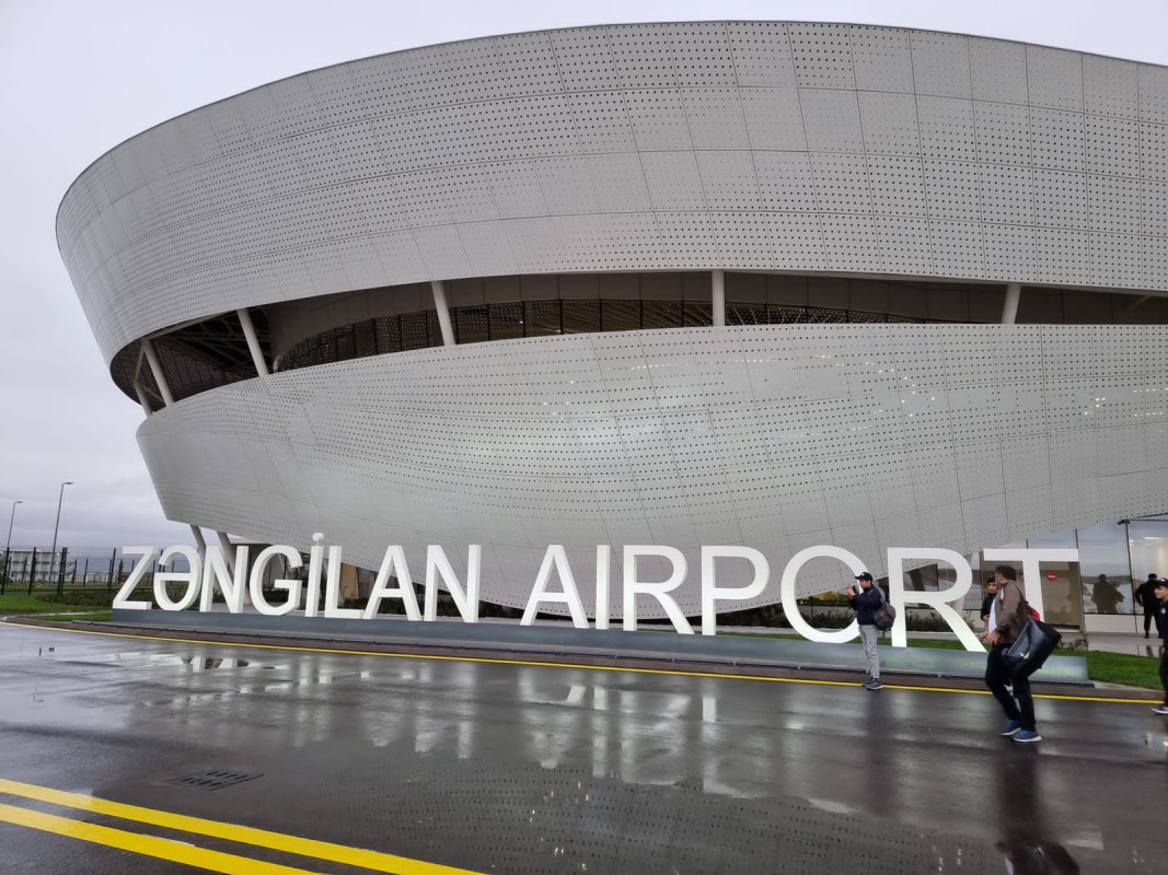 Bu gün Zəngilan aeroportuna ilk mülki təyyarə reysi həyata keçirilib - FOTO