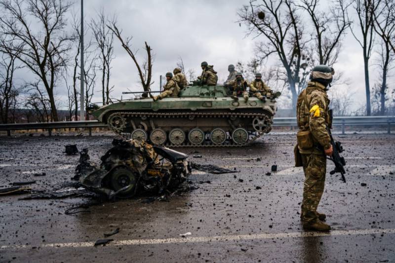 Ukrayna ordusu Xerson istiqamətində irəliləyir