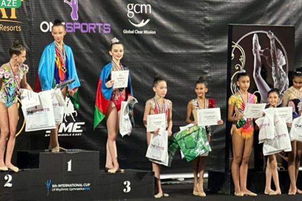 Gimnastlarımız beynəlxalq yarışda 26 medal qazanıb - FOTO