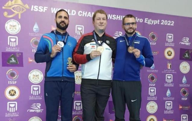 Atıcımız dünya çempionatında gümüş medal qazandı - FOTO