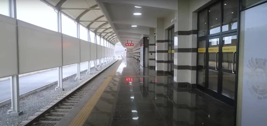 Bakı metrosunun yeni stansiyasından ilk GÖRÜNTÜLƏR - FOTO