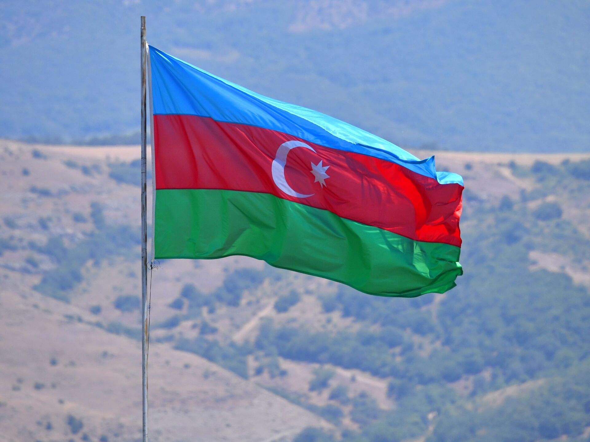 İranda Azərbaycan bayrağı dalğalandırıldı – VİDEO 