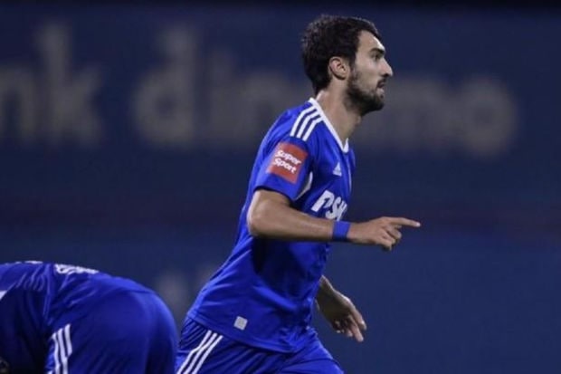 Mahir Emreli “Dinamo”nun son matçında dubl etdi - VİDEO